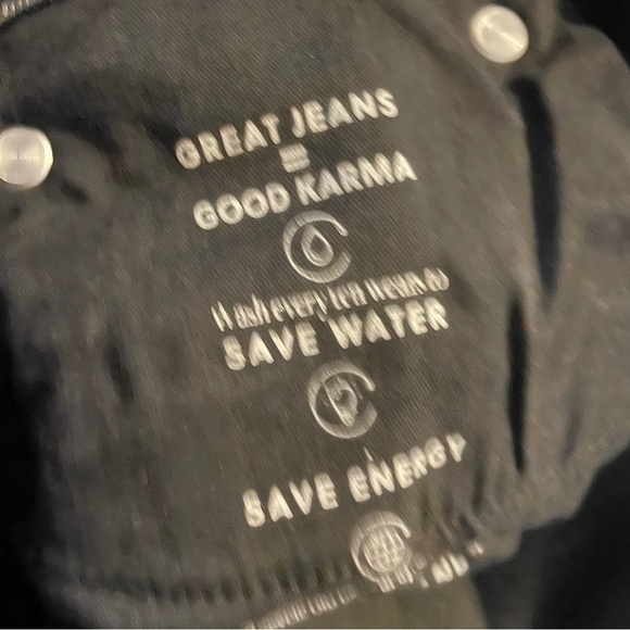 J. Crew Curvy Full Length Demi Boot Acid Wash Black Denim Jeans - Picture 9 of 9